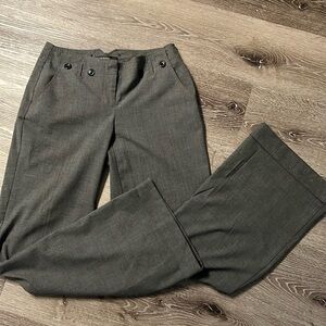 Body by Victoria Business Casual Cuffed Pants. Marisa fit size 4 gray